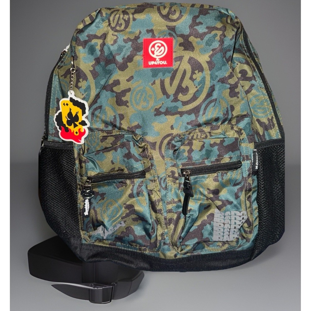 Mochila ENALDINHO YouTuber Laptop 17 Inches Up4you Camo‎ Green Backpack New